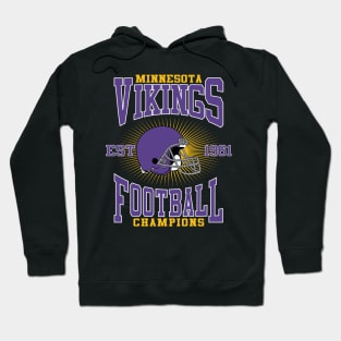 Minnesota Vikings Football Champions Hoodie